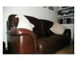 3 Seater Brown Leather Sofa & Single Seater. Selling a 3....