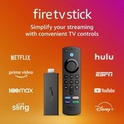 Fire TV Stick with Alexa Voice Remote (includes TV controls),  HD strea