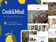 Cook&Meal - Food Blog & Recipe WordPress Theme